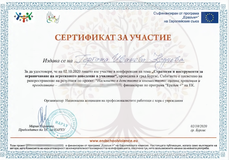 Ограничаване на агресивното поведение